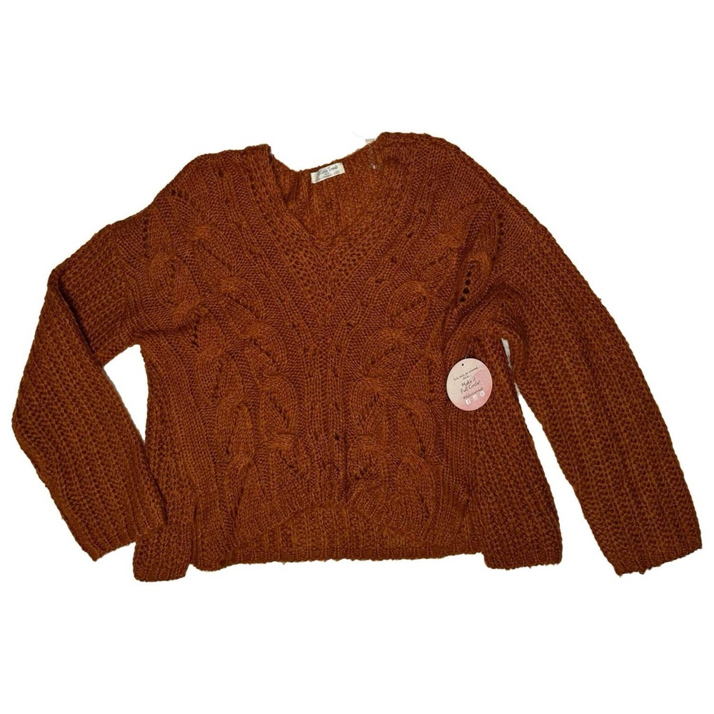 NWT Full Circle Sweater Size L